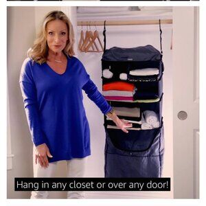 NEW Rise Luggage Organizer Shelf Insert Suitcase Packing Made Easy GRAY RISER